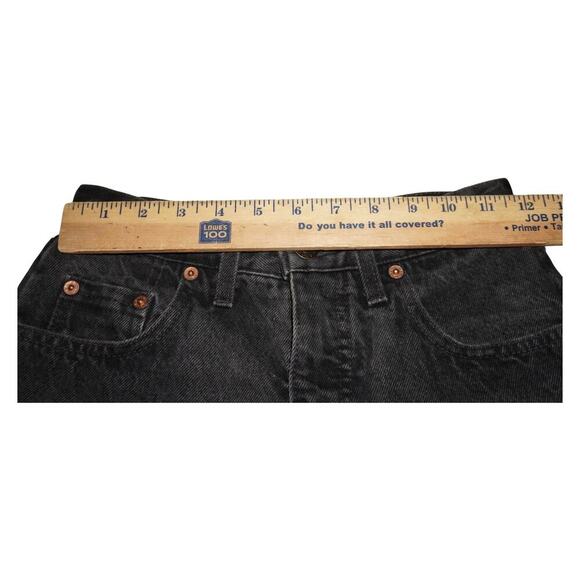 Vintage Levi’s 851 Black Cutoff Shorts — Made in USA (W28 L30) - Picture 10 of 13